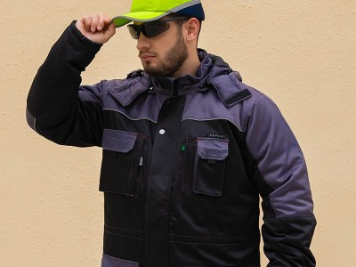 棉衣 灰黑色棉服